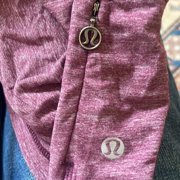 Lululemon Run Free Dash Ruffle Tank Heathered Plum - Size 10 - Picture 9 of 9